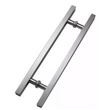 Jaladera Tipo H Cuadrada Acero Inoxidable Herrashop