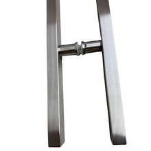 Jaladera Tipo H Cuadrada Acero Inoxidable Herrashop