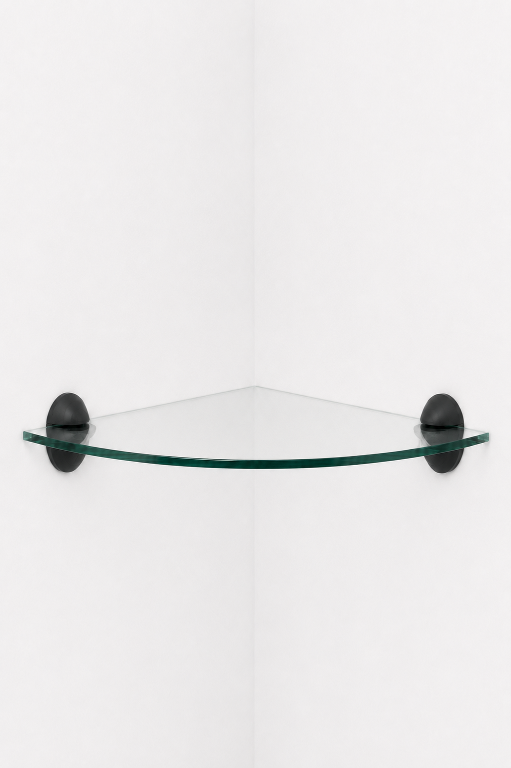Repisa Esquinera Kit Vidrio Templado & Clipos Herralum 25×25 cm