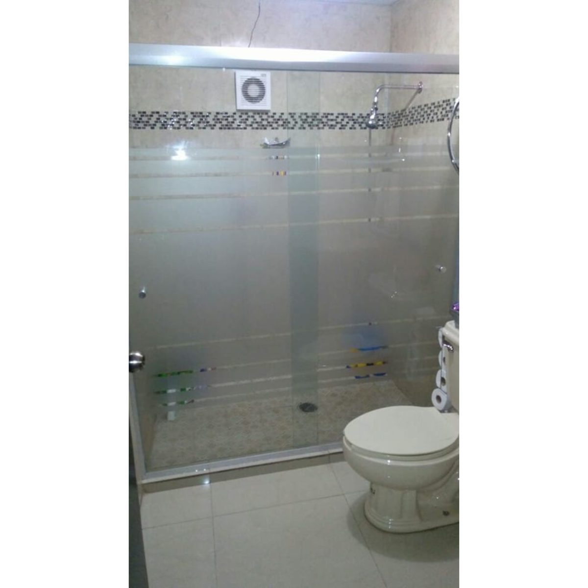 Cancel Para Baño Rio bravo Con Cristal Templado Doble Corredizo 100 a 200 cm