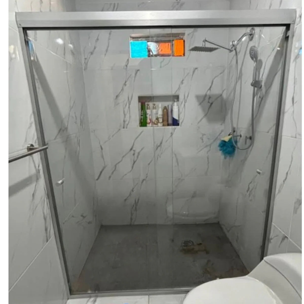 Kit Cancel de Baño Rio Bravo + Espejo Circular 70cm con Luz Led