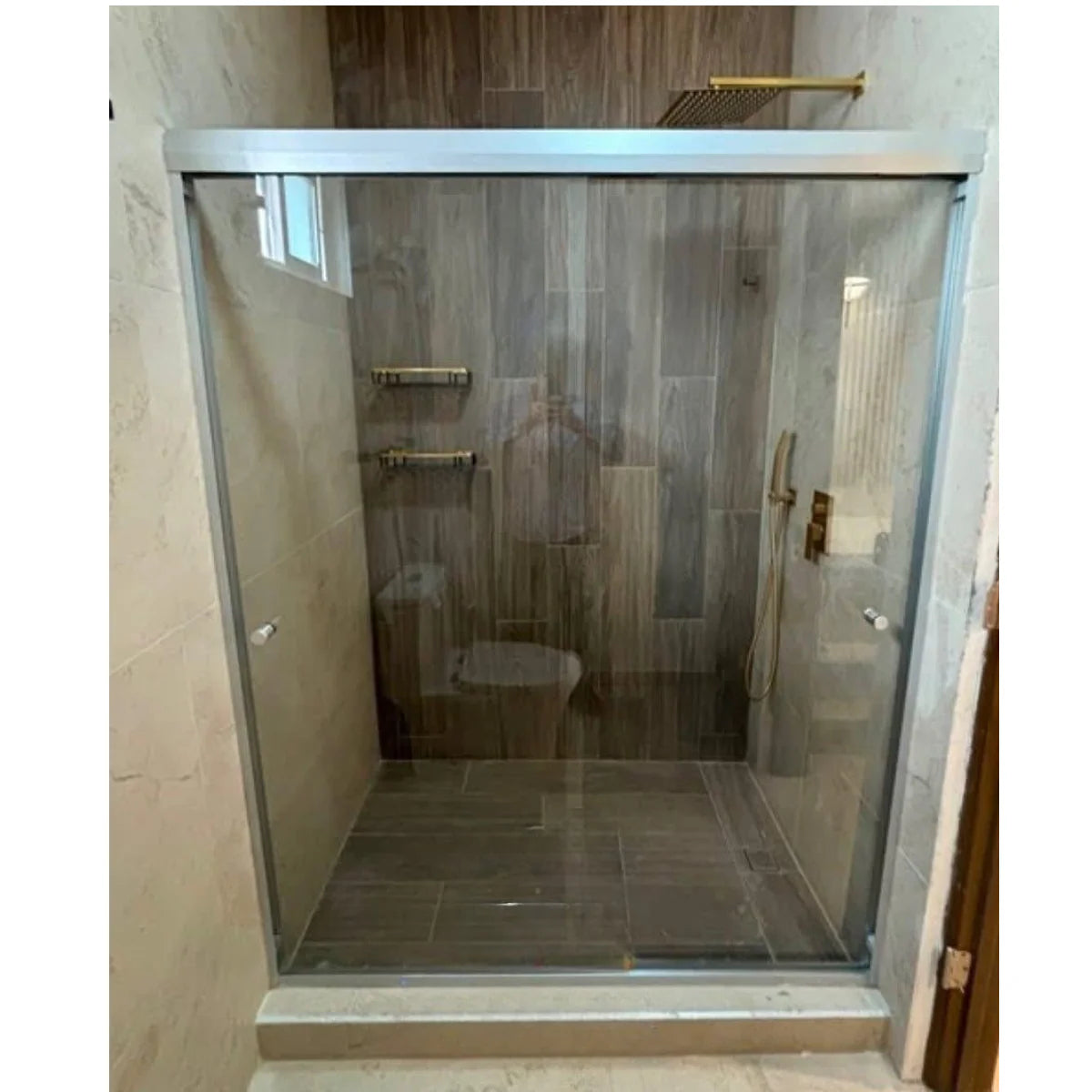 Kit Cancel de Baño Rio Bravo + Espejo Circular 70cm con Luz Led