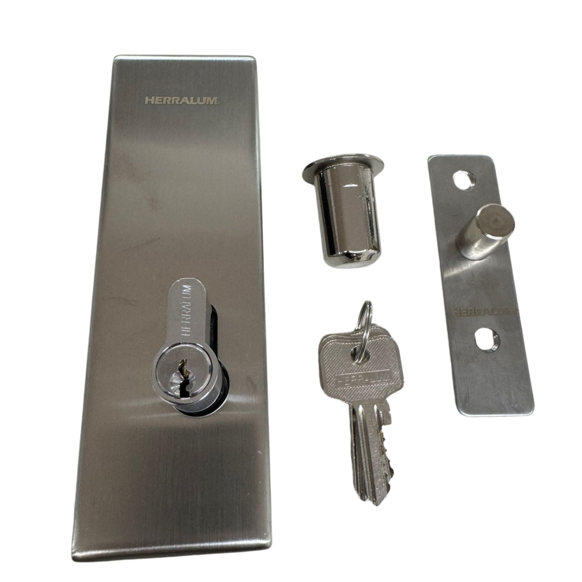 Kit de Bisagra Hidráulica de Piso Ryobi S202N SKU 1012001SA con Herrajes Herralum