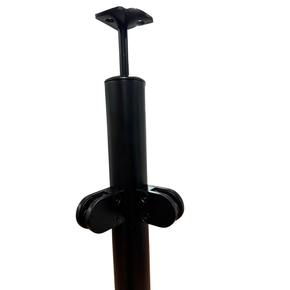 Poste Escuadra Prefabricado Para Barandales de Cristal Templado con Pasamanos Herralum