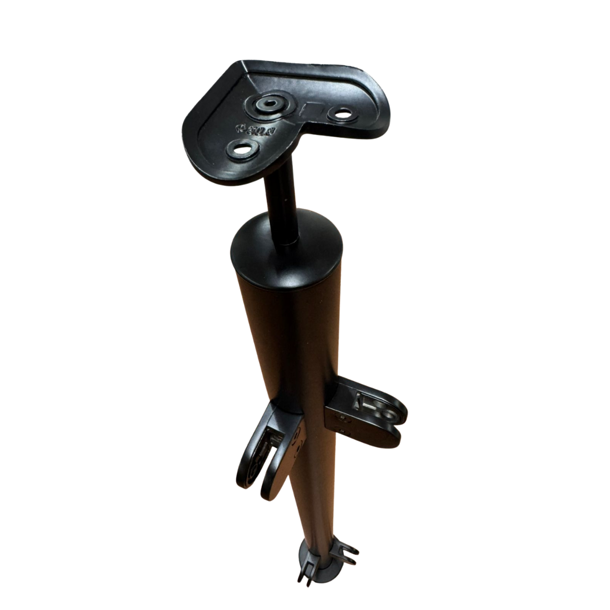 Poste Escuadra Prefabricado Para Barandales de Cristal Templado con Pasamanos Herralum