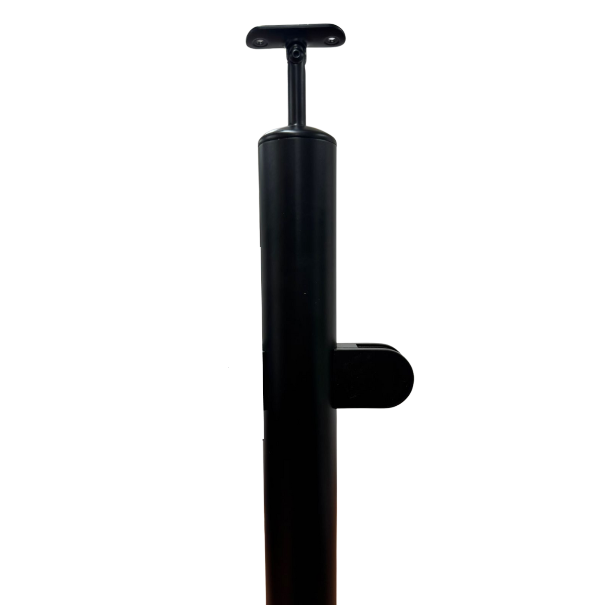 Poste Final Prefabricado Para Barandales de Cristal Templado con Pasamanos Herralum