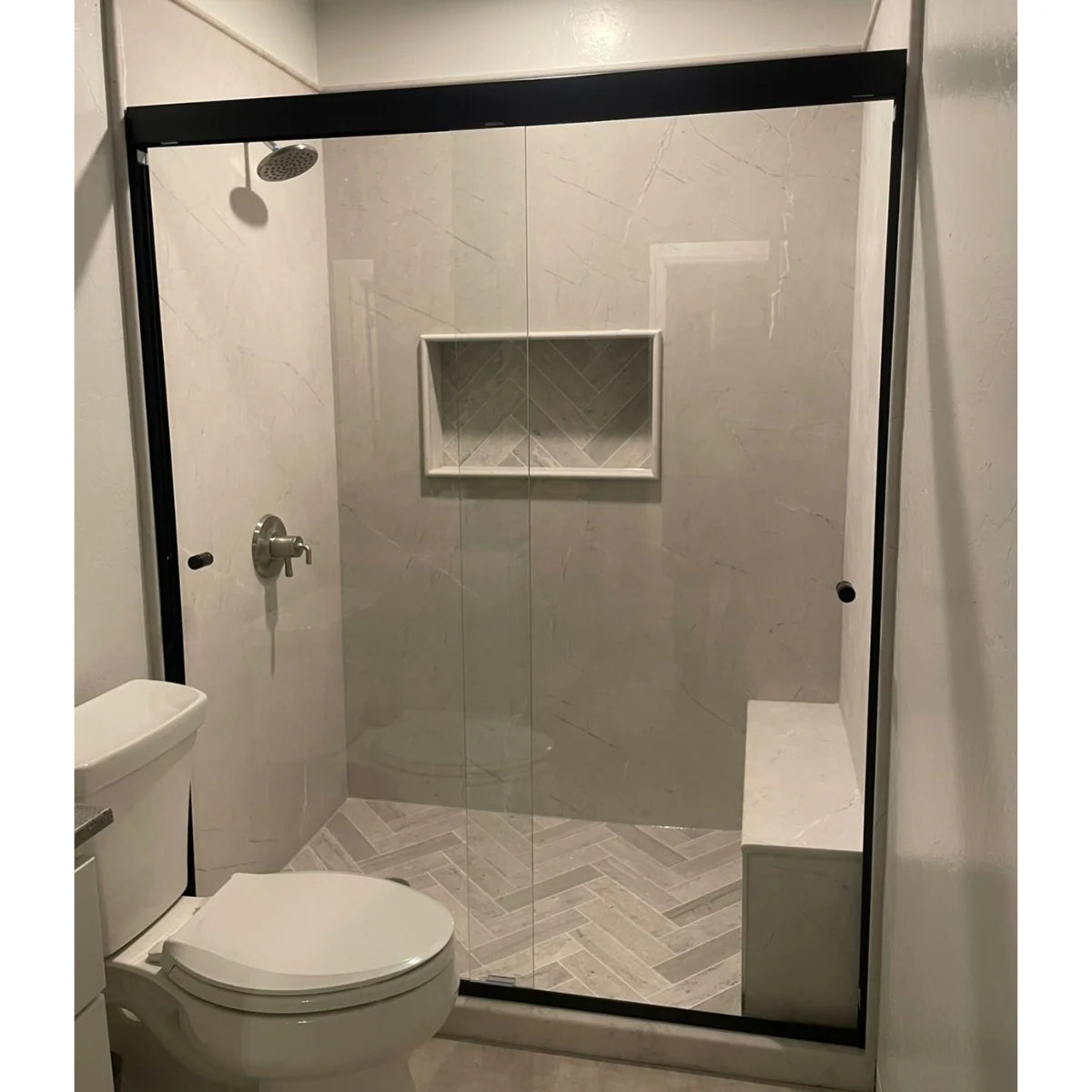 Kit Cancel de Baño Rio Bravo + Espejo Circular 70cm con Luz Led