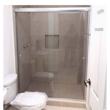 Cancel Para Baño Rio bravo Con Cristal Templado Doble Corredizo 100 a 200 cm