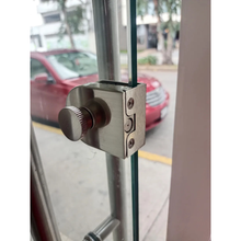 Seguro Xcaret con Perno Para Puerta de Cristal Templado de 9mm herralum