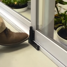 Seguro de pie + contra para puerta o ventana herralum