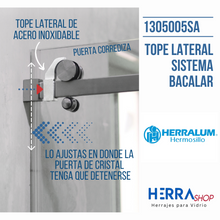 Side Stop for Bacalar Bathroom Door SKU 1305