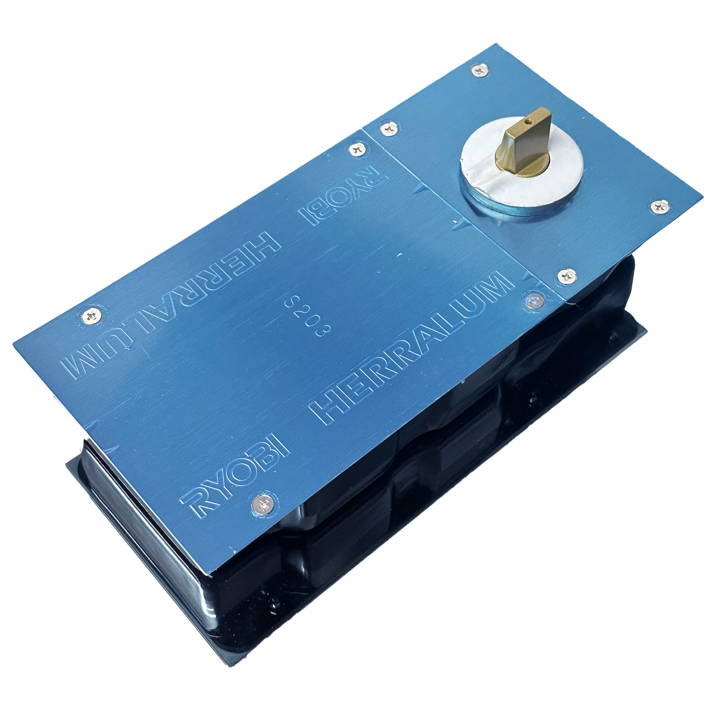 Bisagra Hidráulica de Piso Modelo S203n SKU 100500000 Para Puertas de Hasta 180kg Ryobi