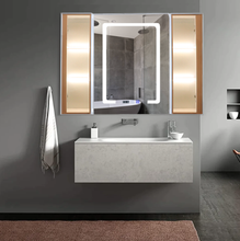 Peñasco Premium First Aid Kit 90x65x13 With Led Light + Dimmer + Antifog + Clock + Temperature