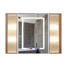 Peñasco Premium First Aid Kit 90x65x13 With Led Light + Dimmer + Antifog + Clock + Temperature