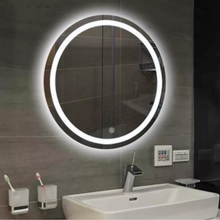 Espejo Circular De lujo Decorativo Con Luz Led + Dimmer 80 cm herrashop