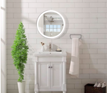 Decorative Luxury Circular Mirror With Led Light + Dimmer 50 cm