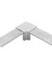 Codo Cuadrado Horizontal Fijo a 90° Para Mini Railing