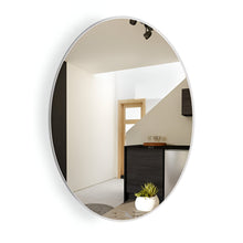 Luxury Oval Mirror with Polished Edge 70X90 cm