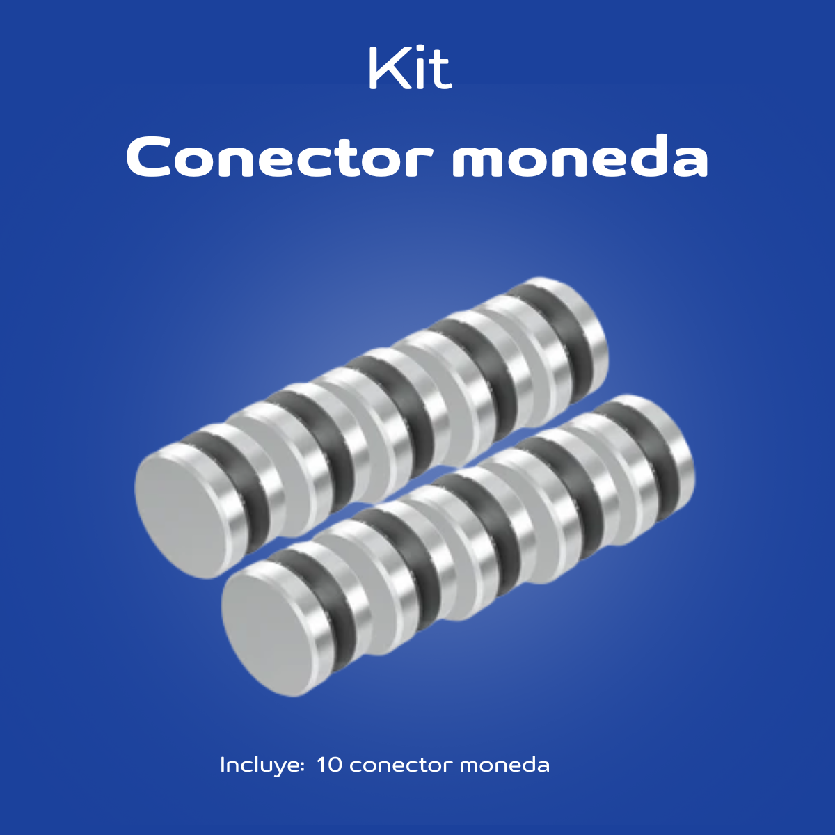 Paquete 10 conectores moneda 1182 Herralum