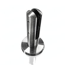 MiniPoste Redondo de 17.8cm de alto para Barandal de Vidrio Templado de 8 a 14mm