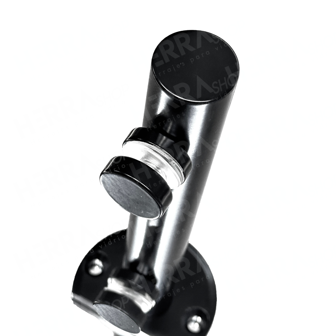 Herralum 25cm Mini Round Post for Tempered Glass Railings
