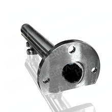 MiniPoste Redondo Satin De 25cm Herralum Para Barandales De Cristal Templado