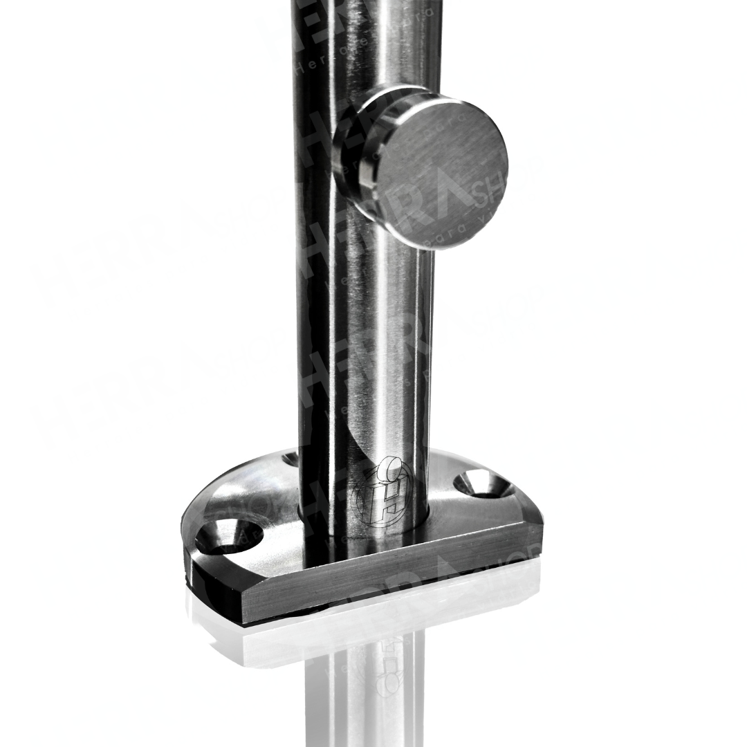 MiniPoste Monterrey De 50cm Satin Para Cristal Templado de 9mm a 12mm