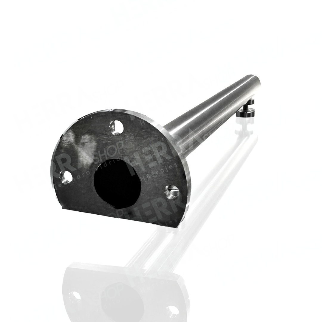 MiniPoste Monterrey De 50cm Satin Para Cristal Templado de 9mm a 12mm