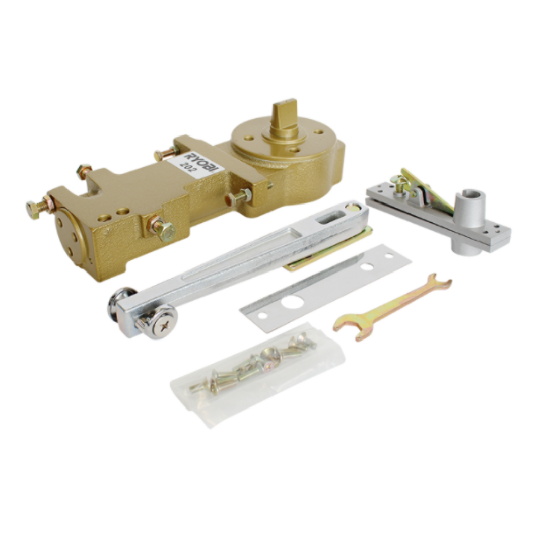Bisagra Hidráulica de Piso MOD S-202N sin freno SKU 114000000 RYOBI