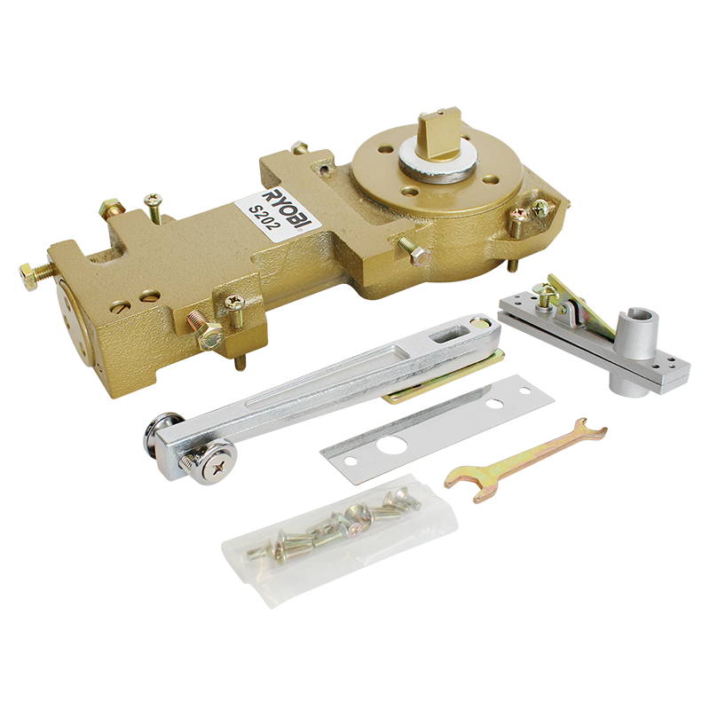 Bisagra De Piso S202N SKU 100400000, Doble Válvula Para Regular Cierre y Velocidad Ryobi