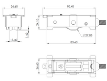 Carretilla Ajustable Sencilla Para Serie 10000 Corrediza Línea Española Herralum