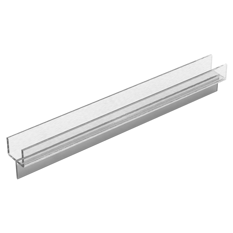 Xochimilco Polycarbonate Profile with Flexible Central Fin SKU 1119 