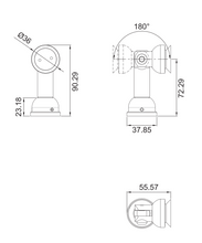 Celaya Pipette Wall to Glass Connector SKU 1188