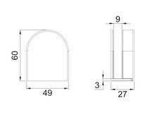 Contra Receiver For Insurance Xcaret 1190 and 1230 SKU 119000C