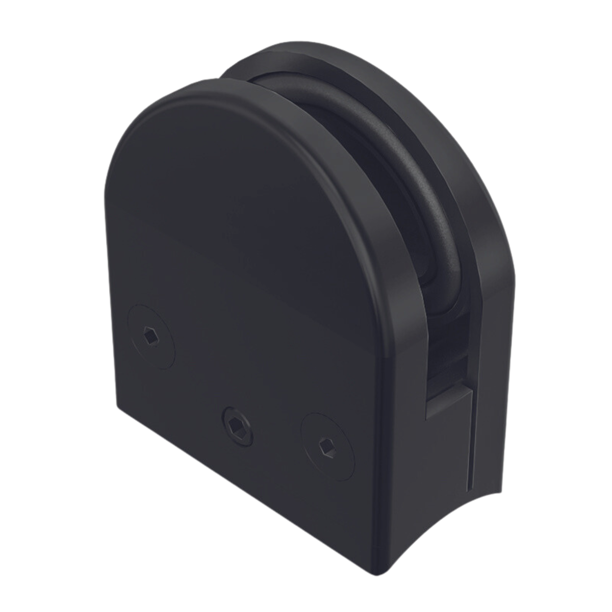 Conector Grapa Para Barandal Con Base Curva Herralum