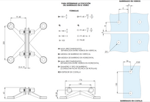 Araña Querétaro de 4 Patas con Portacostilla Herralum