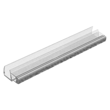 Perfil de Policarbonato Tipo “F” con Porta Felpa Para Puerta Corrediza herralum