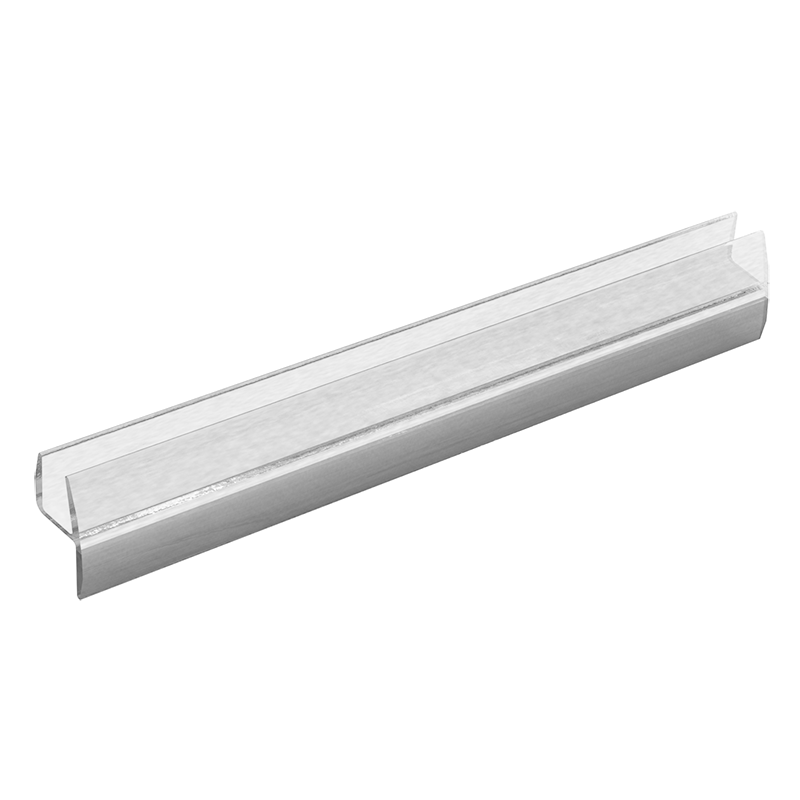 “Y” Type Profile with Flexible Side Fin, For 6mm Thick Glass SKU 122125000 