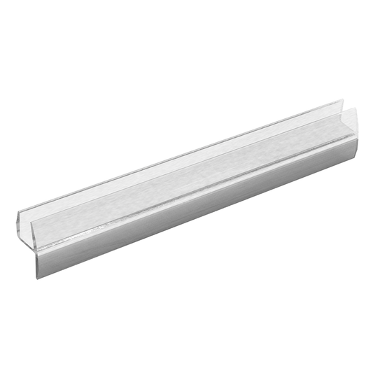 Perfil Tipo “h” con Aleta Lateral Flexible, Para Vidrio de 6mm de Espesor Herralum