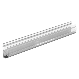Polycarbonate Profile with Magnet for Lateral Installation in Sliding or Swinging at 180° and 90° SKU 1226 