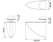 Large Perula Tip Clip For Shelf SKU 1256