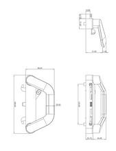 Brooch Handle or Pichilingue for Window or Sliding Door SKU 1257