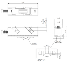 Carretilla Ajustable Con Balero Importado Para Línea Eurovent Serie 60 Herralum