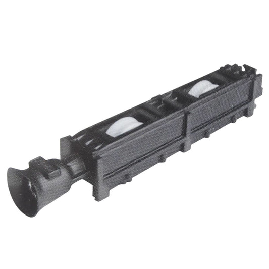 Double Delrin Wheel Hockey Trolley and Adjustable Needle Bearings for 4600 Series of Metal Extrusions SKU 138201800 Herralum