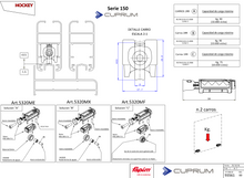 Hockey Trolley With Single Delrin Wheel and Adjustable Needle Bearing for Cuprum Series 80 SKU 138201900 Herralum
