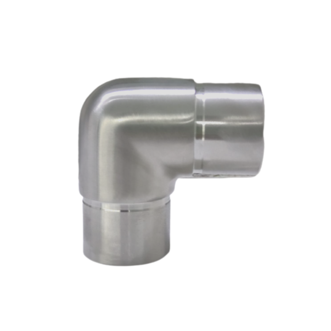 90º L Connector For 2" (50.8mm) Tube SKU 1394003200 Herralum