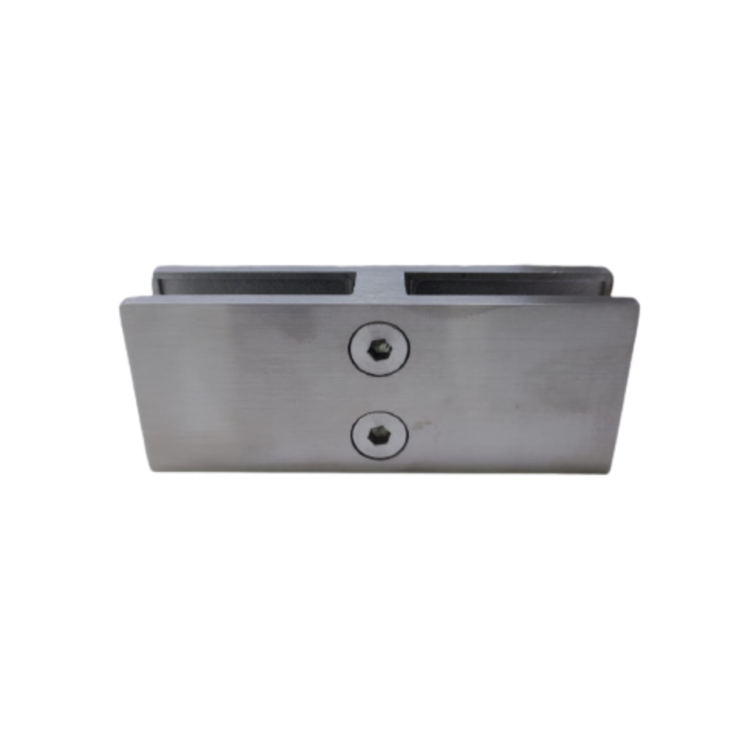 180º Square Glass-Glass Connector from 8 to 13.5mm SKU 1394055 Herralum