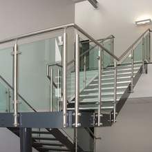 Handrail Support with 80mm Mobile Base for 1 1/2" (38.1mm) Pipe SKU 1394077112SA Herralum