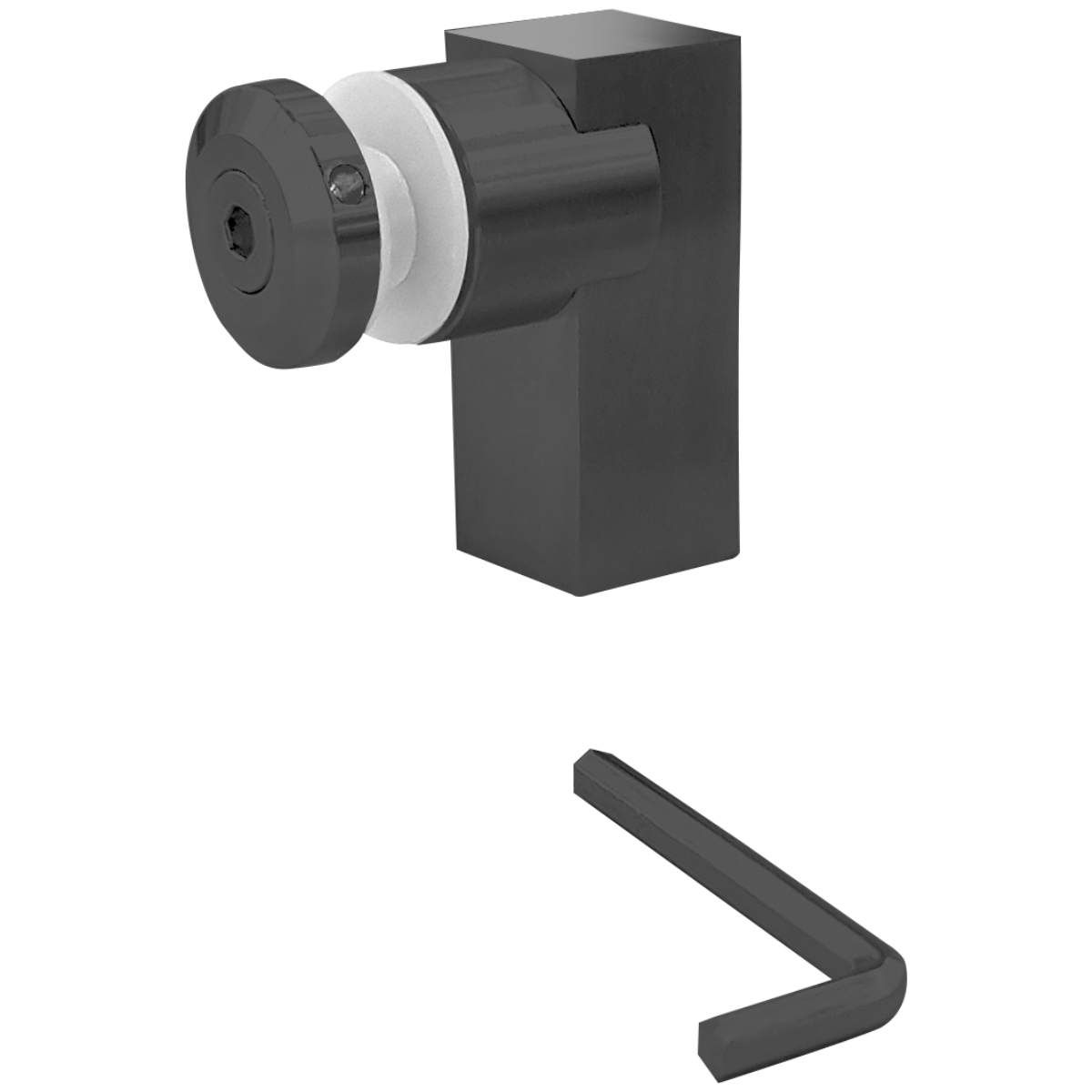 Conector pipeta aldame ac inox 304 vidrio muro