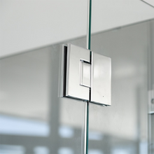 Bisagra VIdrio a VIdrio a 180° Acero Inoxidable Herralum